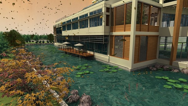 3d model waterside villadom - waterside villadom 2 by sundynasty